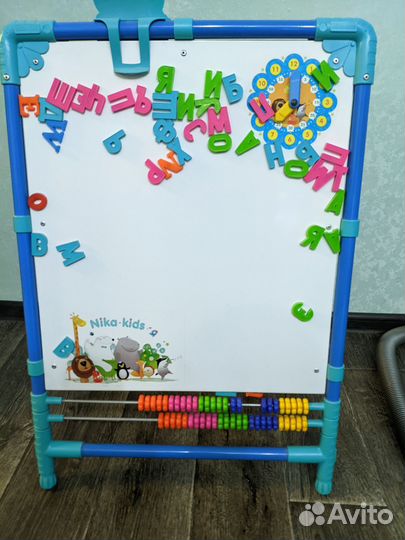 Мольберт детский двухсторонний. Весь алфавит