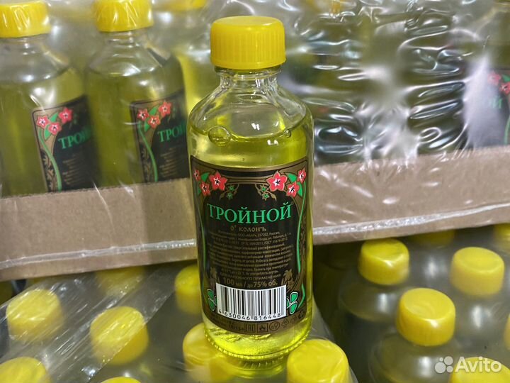 Одеколон тройной