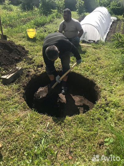 Септик из колец,Колодцы,Чистка,Углубление