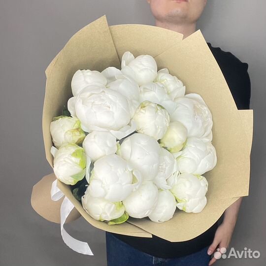 Пионы розы с запахом