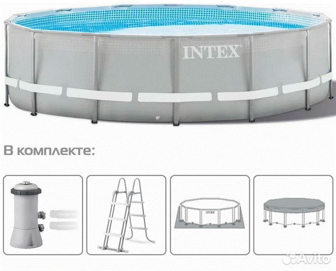 Каркасный бассейн Prism Frame 427х107см, 12706л, ф