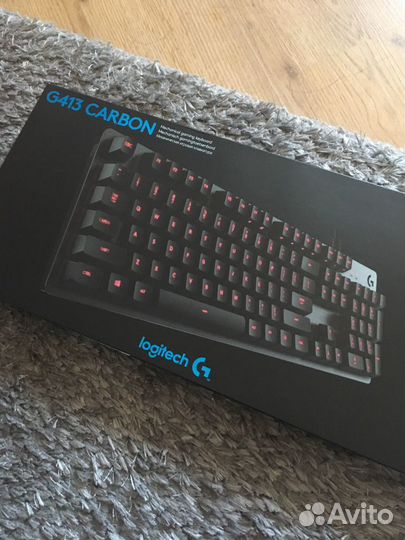 Игровая клавиатура Logitech g413 carbon