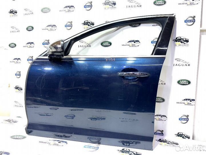 Дверь передняя левая Jaguar XJ X351 синяя
