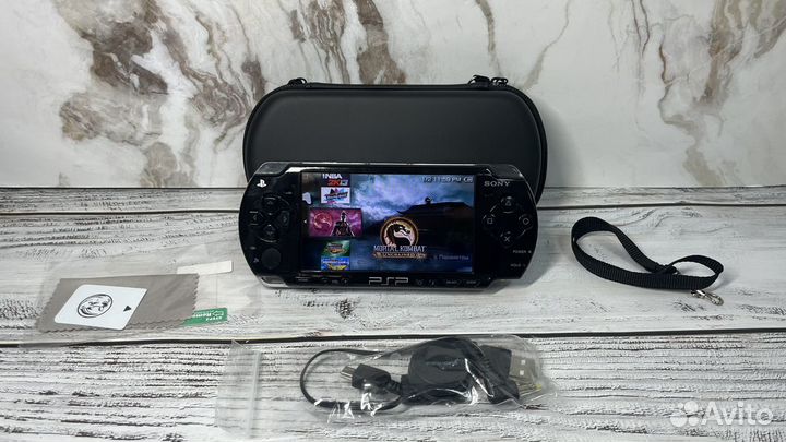 Игровая приставка sony psp 64gb + 75 игр