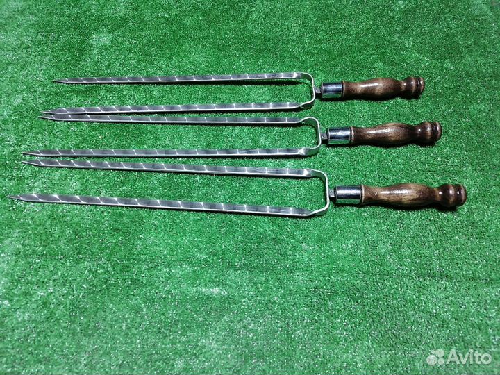 Шампур двойной, вилка