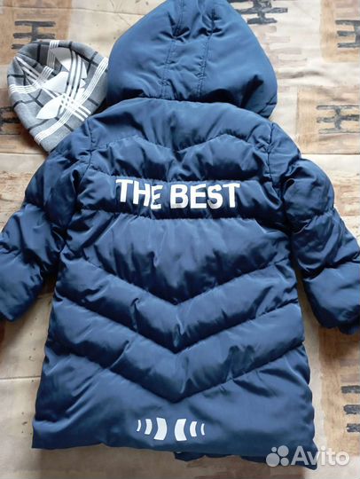 Зимняя куртка- парка 98 р