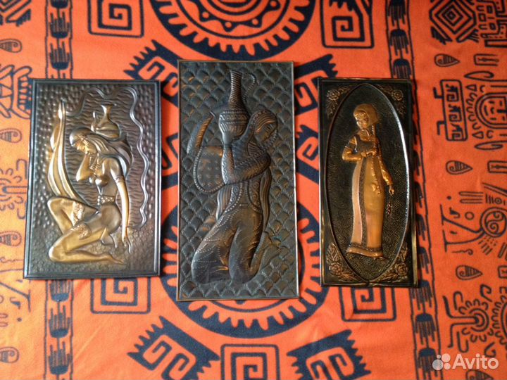 Картины чеканка СССР