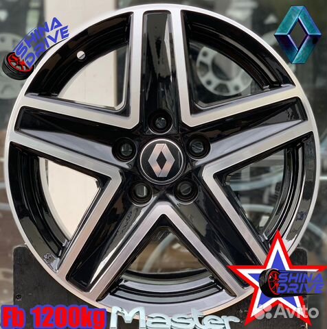 Диски Renault Master R16 5x130 Black Groove