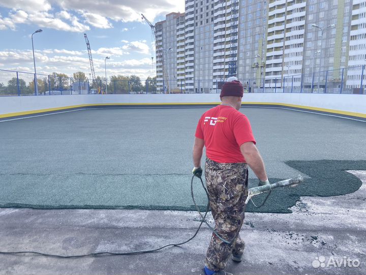Покрытие из резиновой крошки
