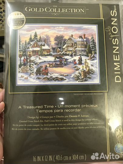 Набор для вышивания крестом dimensions