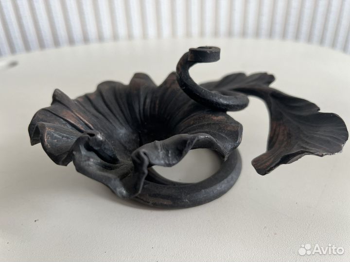 Подсвечник кованый