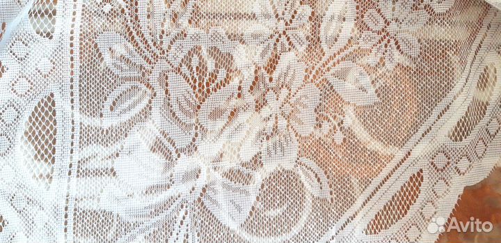 Штора кружевная арка для дома и дачи 223х170 см