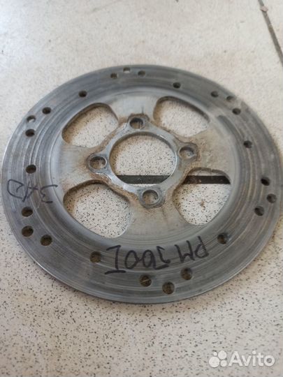 Диск тормозной задний Русская механика 500 tgb