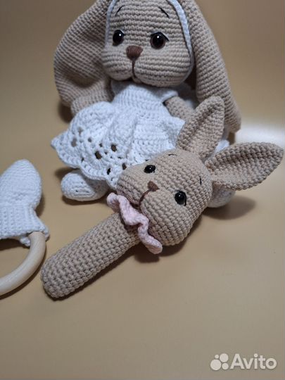 Вязаные игрушки ручной работы