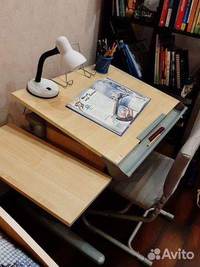 Растущая парта и стул дэми