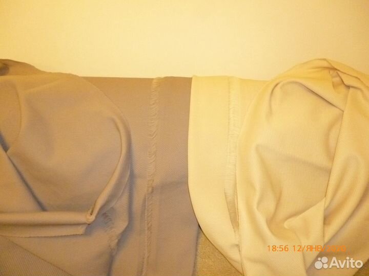 Ткань винтаж. Отрезы кримплена 