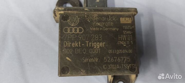 Датчик контроля давления шин Porsche Cayenne 958