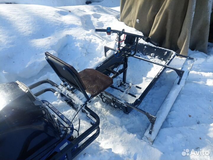 Продам мотобуксировщик Бурлак М, лифан 15 л/с