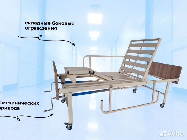 Кровать медицинская функциональная