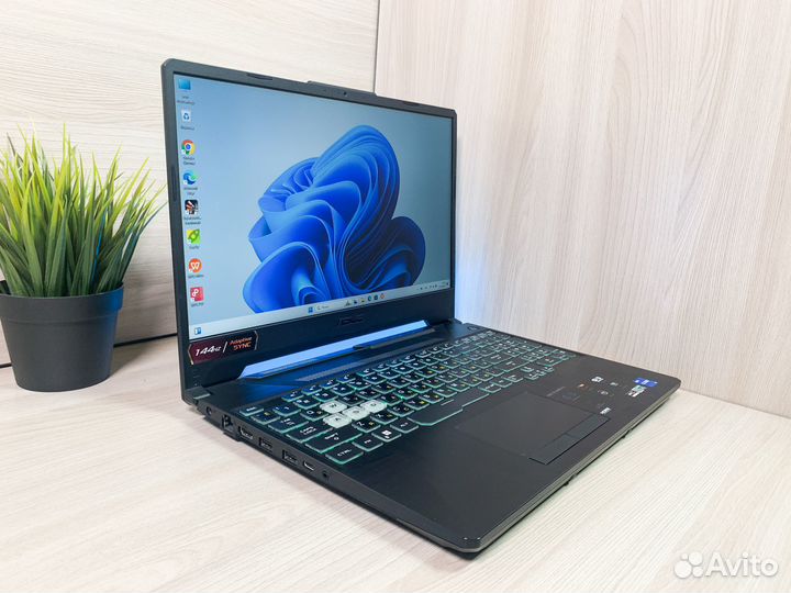 Игровой ноутбук Asus TUF Core i5/RTX 3050/16Gb/SSD