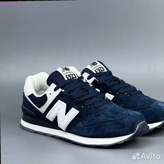 Кроссовки New Balance 574 Blue (Арт.29330)