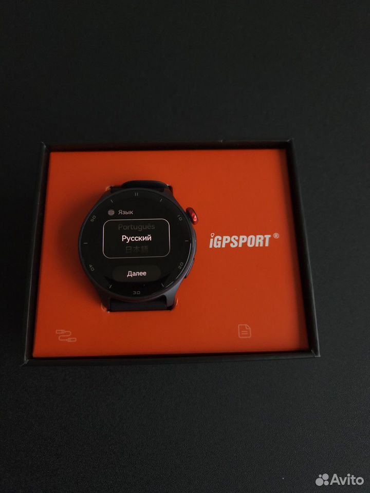 Черные смарт-часы для велоспорта igpsport LW10, Северодонецк