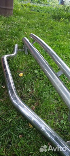 Защита бампера (кенгурятник) на Опель антара