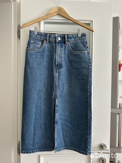 Джинсовая юбка zara