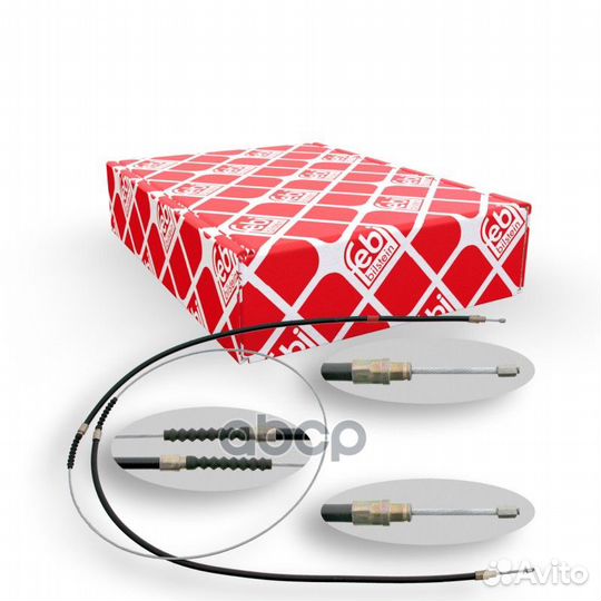 Трос ручника задн. Peugeot Boxer, Fiat Ducato