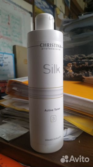 Christina Silk Active Toner - Активный тоник.шаг3