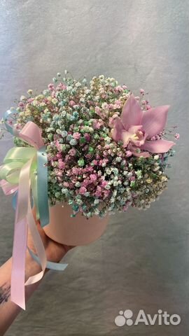 Букет из гипсофилы