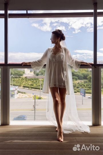 Свадебный пенюар