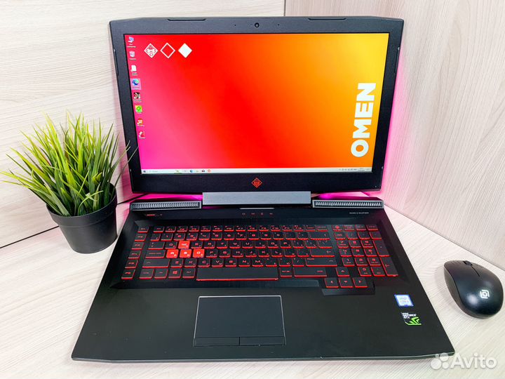 Игровой ноутбук HP Omen 17