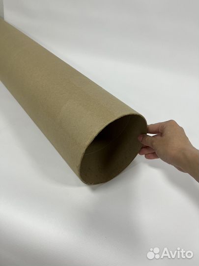 Картонная труба, втулка d15,5 см, длина 110 см