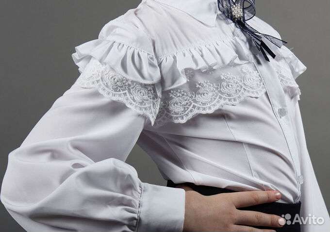 Блузка нарядная 128