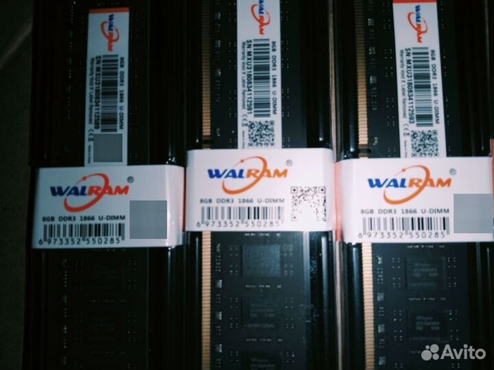 Память ddr3 8gb 16gb 1600 20 штук