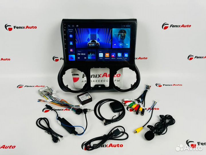 Магнитола Jeep Wrangler 3 JK Android 2-32 Гб