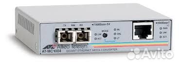 Медиаконвертер Allied TelesisAT-MC1004-201000T