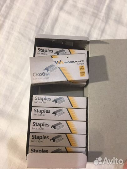Скобы для степлера 24/6