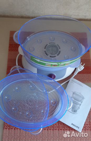 Пароварка philips новая