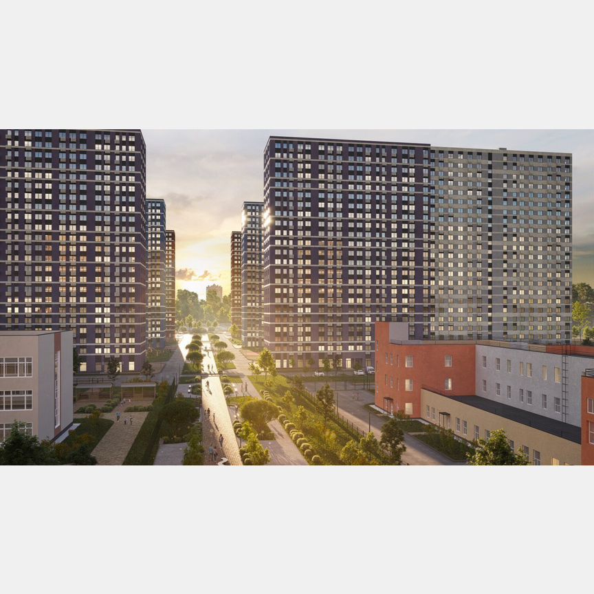 1-к. квартира, 36,4 м², 22/23 эт.