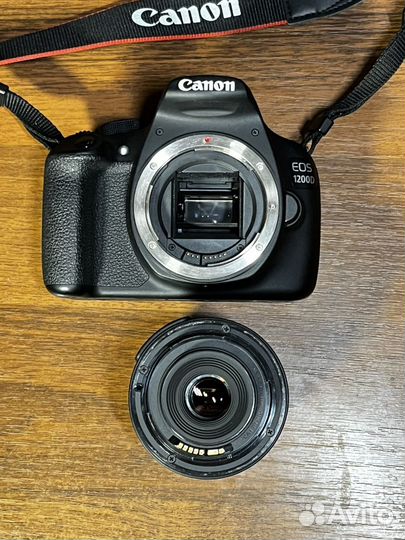 Фотоаппарат canon eos 1200d