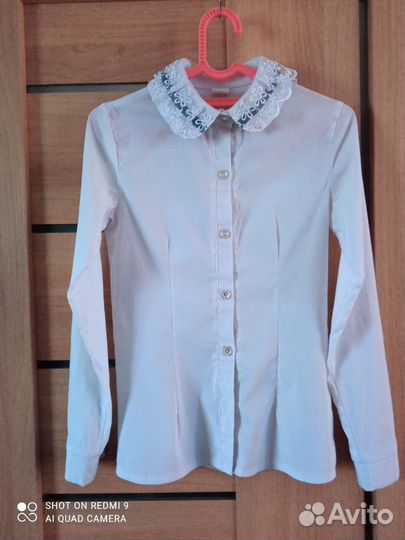 Блузки школьные, 140-146