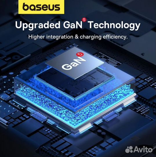 Зарядное устройство Baseus GaN5 65w (65 ватт)