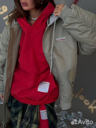 Balenciaga бомбер стильный (хит 2025)