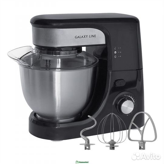 Планетарный миксер Galaxy line GL 2231 черный