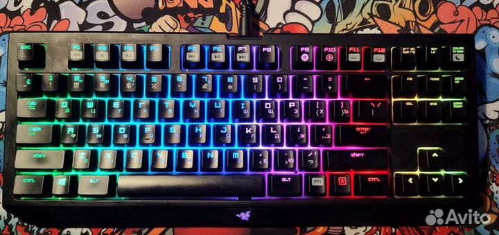 Клавиатура игровая, Razer BlackWidow TE Chroma