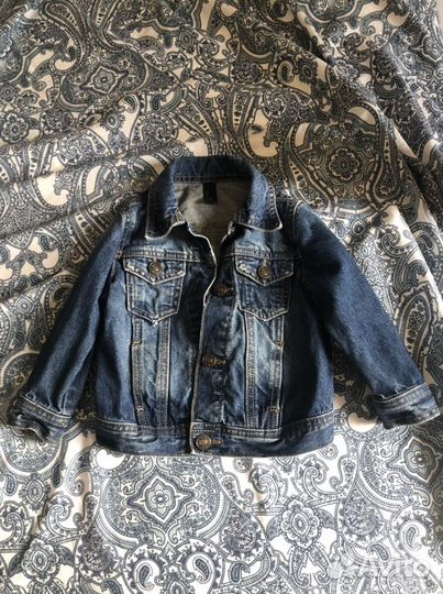 Куртка джинсовая детская benetton (р-р74-82)