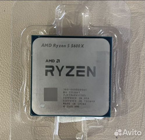 Процессор amd Ryzen 5 5600x oem купить в Москве | Электроника | Авито