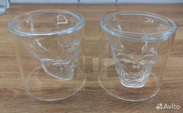 Рюмка-череп